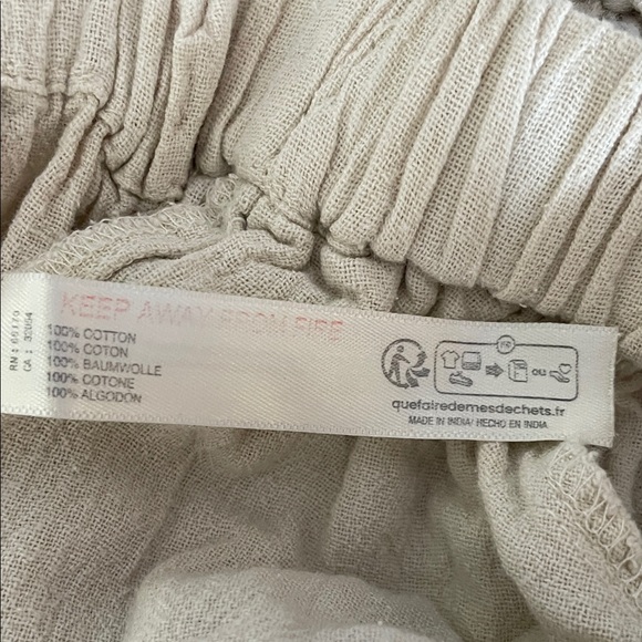 Vintage Free People XS 100% cotton festival pants - bring on the 90s - Picture 4 of 9